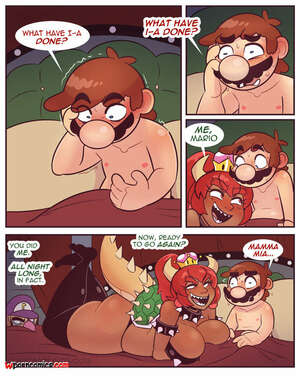 Porn Comic Bowsette Part Sex Comic Super Mario Brothers Porn Comics In English For