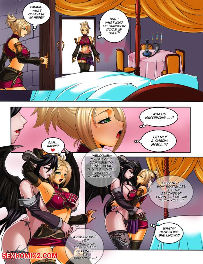 Porn Comic Eirena And Succubus Chapter Diablo Jadenkaiba Sex Comic Sexy Brunettes Were