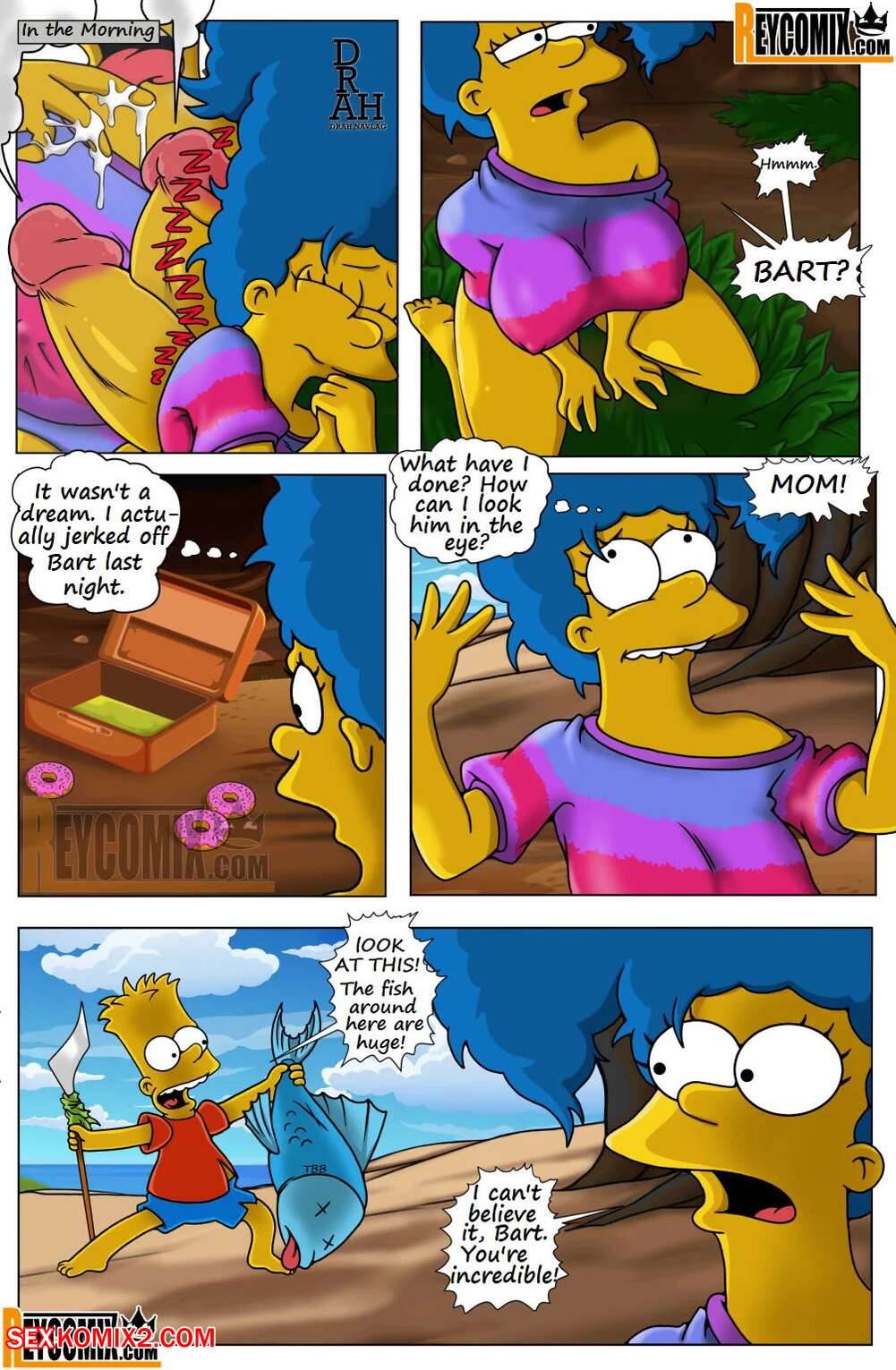 Porn Comic The Simpsons Paradise Drah Navlag Sex Comic Milf Marge