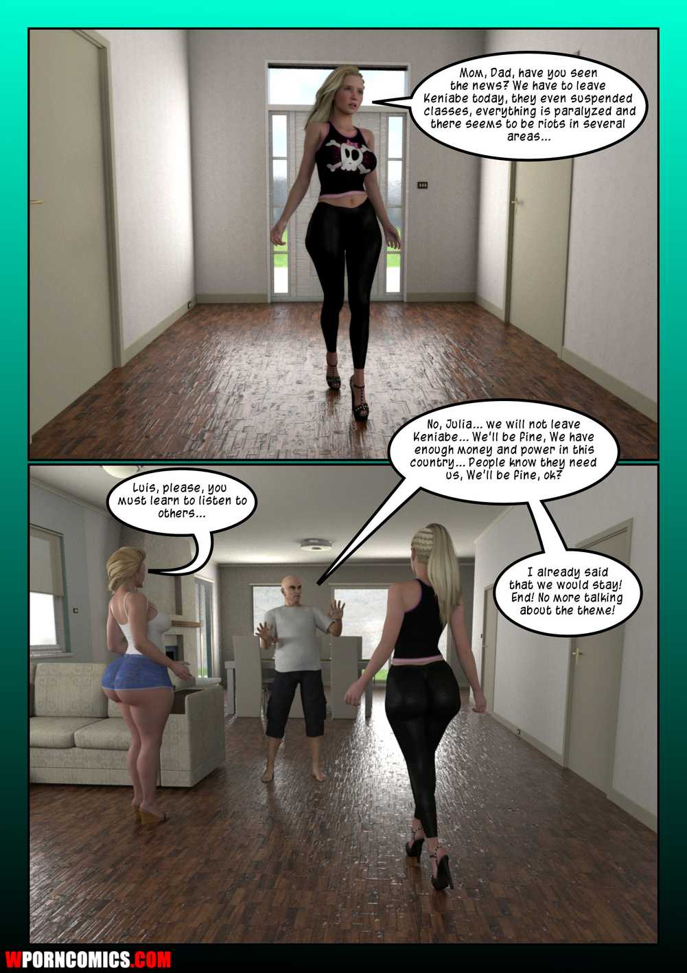 1001px x 1417px - âœ…ï¸ Porn comic 3D Black Takeover. Part 1. Sex comic company of swingers |  Porn comics in English for adults only | sexkomix2.com