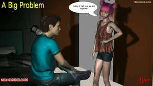 Porn comic A Big Problem. Chapter 1. VGer Porn comic A Big Problem. Chapter 1. VGer