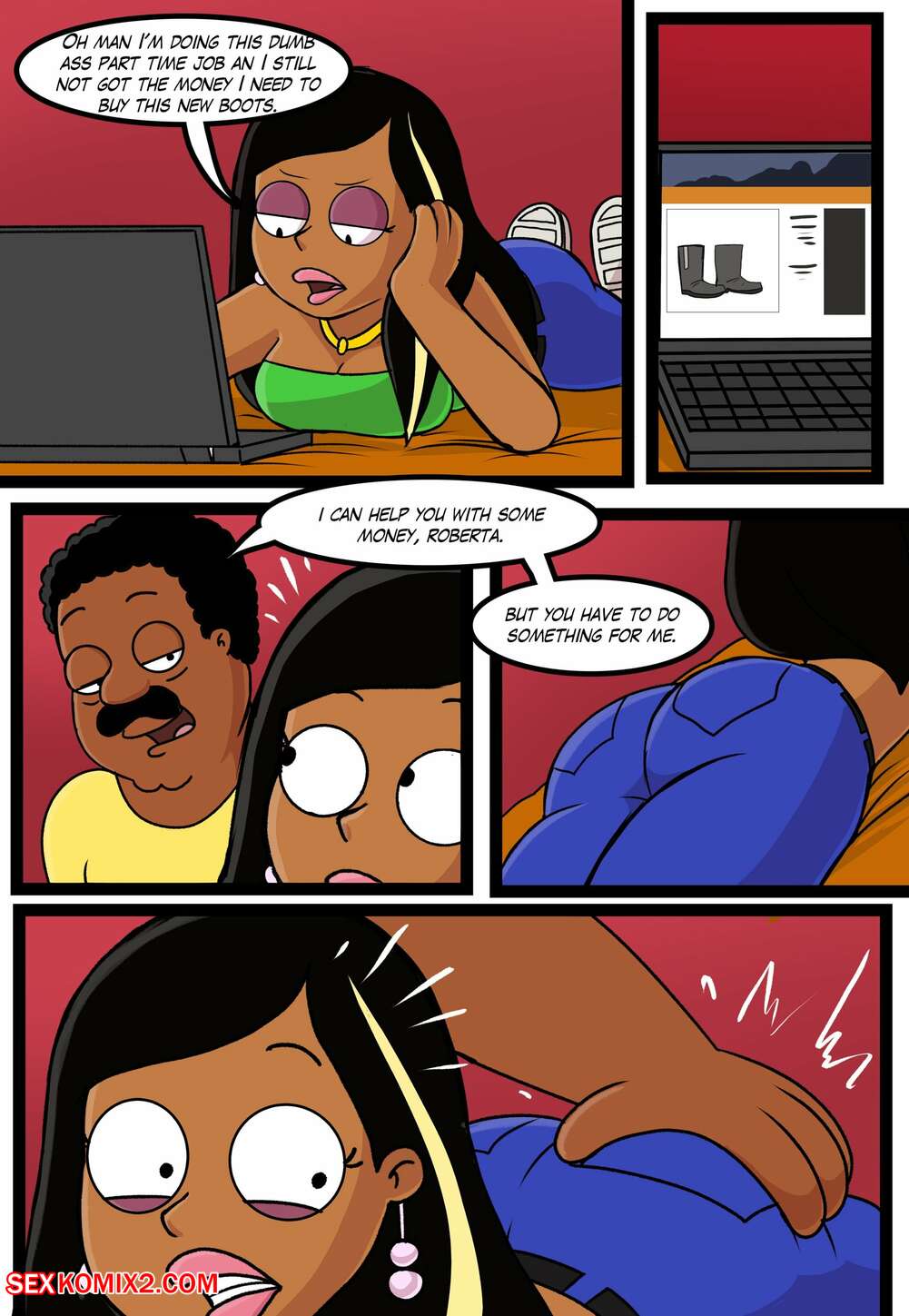 Cleveland brown porn comics