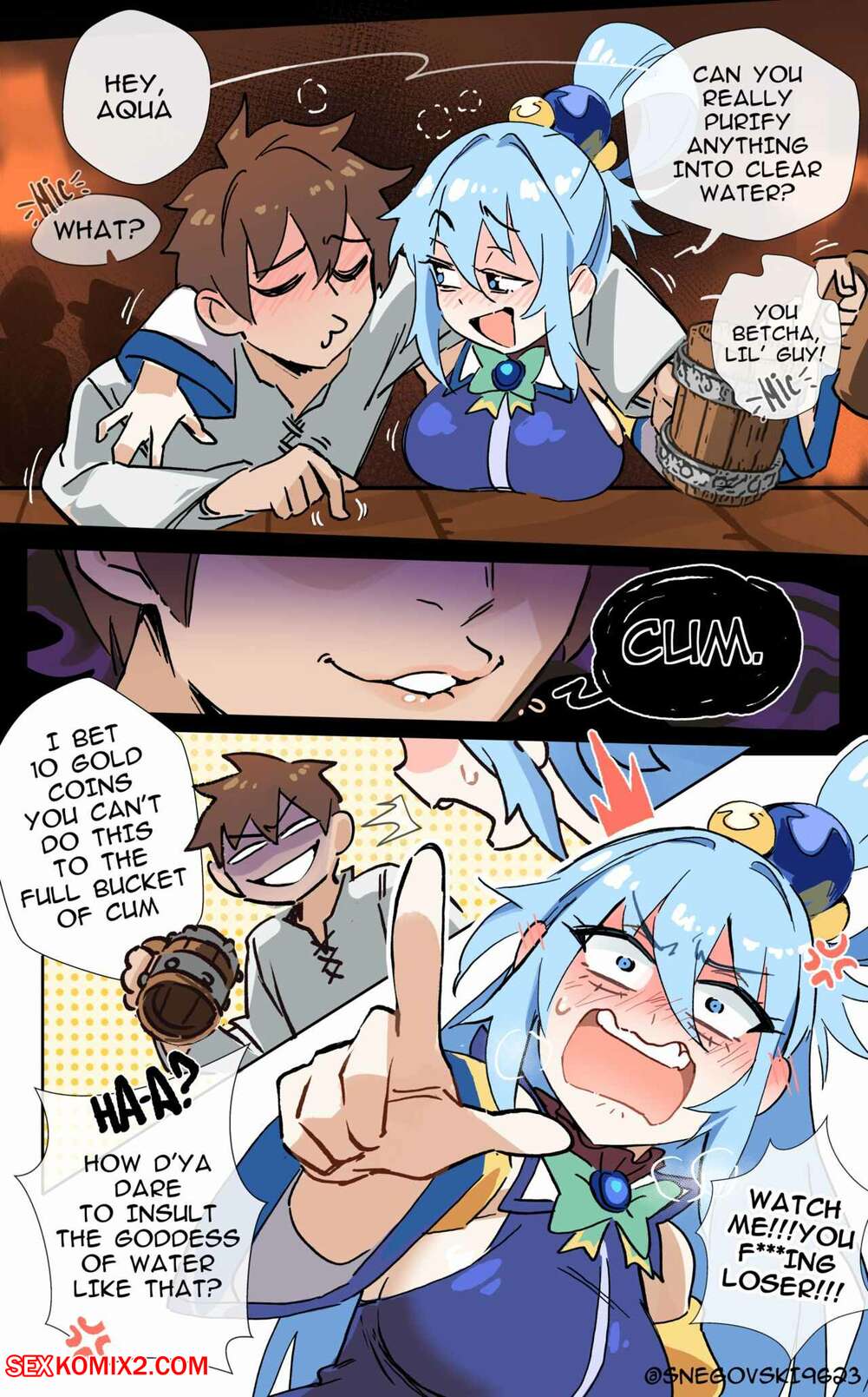 Aqua doujin