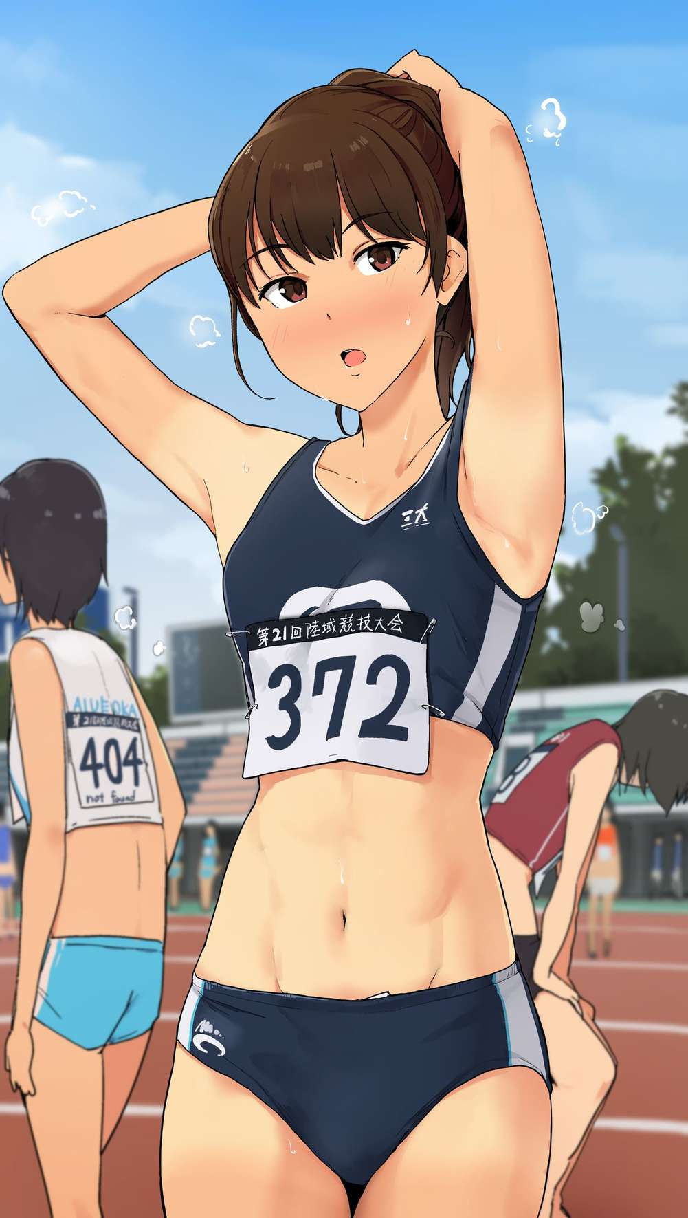 Anime girl athlete porn