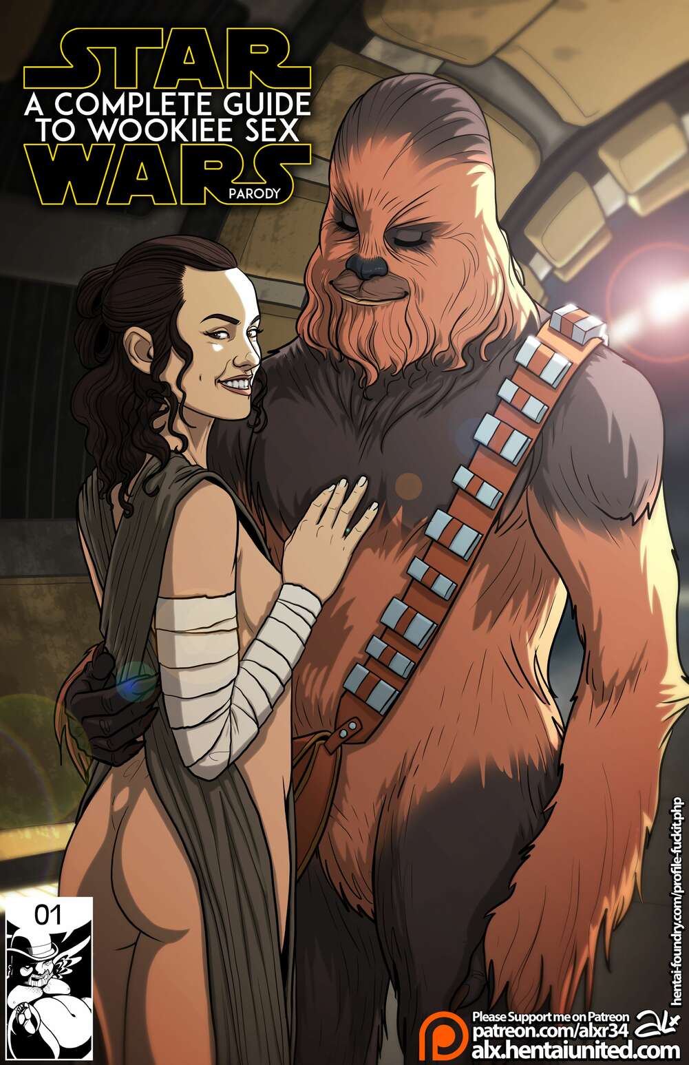 Hot Porn Star Wars Characters - âœ…ï¸ Porn comic A Complete Guide To Wookie Sex. Part 1. Star Wars. Sex comic  and Chubaka have | Porn comics in English for adults only | sexkomix2.com