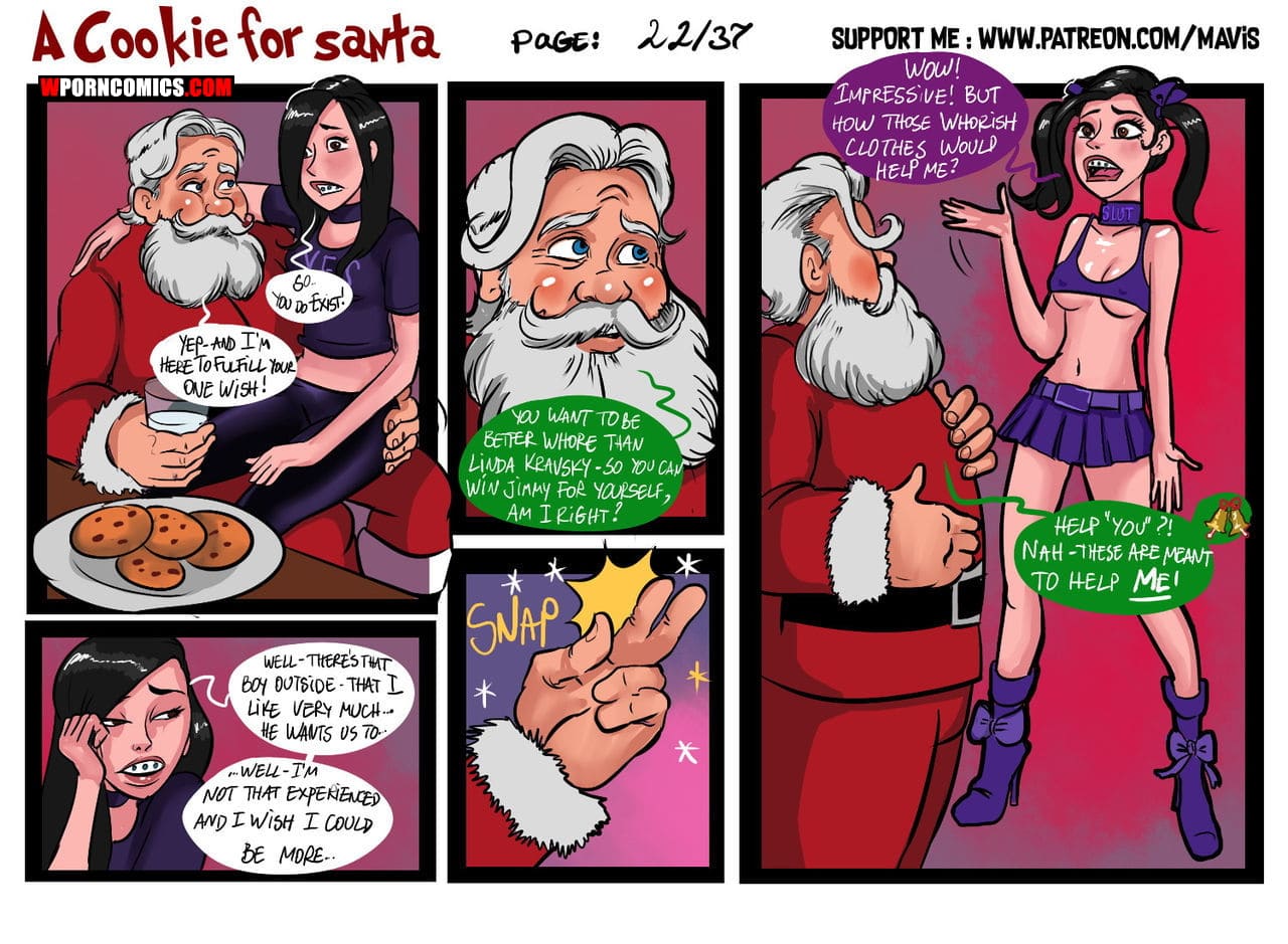 ✅️ Porn comic A Cookie For Santa – sex comic Christmas | Porn comics in  English for adults only | sexkomix2.com