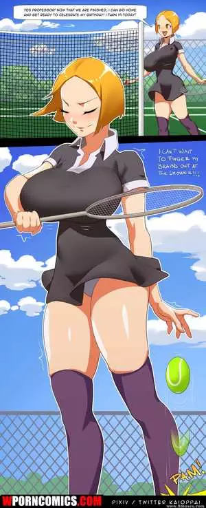 Anime Tennis Porn - âœ…ï¸ Porn comic A Nice Birthday Gift. Sex comic girl tennis player | Porn  comics in English for adults only | sexkomix2.com