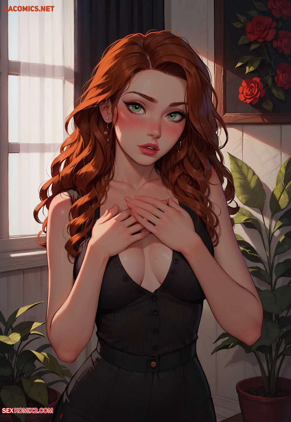 Porn comic A Relaxing Day at Home. LowFireStudios