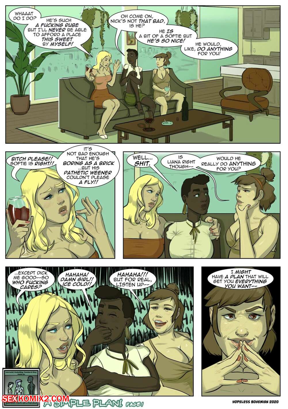 ✅️ Porn comic A Simple Plan. Devin Dickie Sex comic blonde MILF decided | Porn  comics in English for adults only | sexkomix2.com