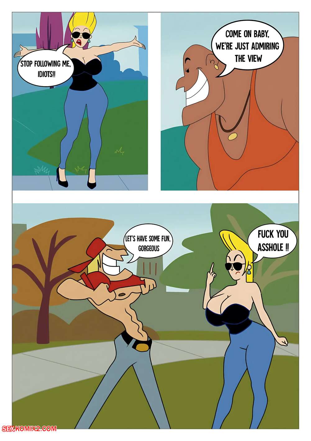 Johnny bravo porn comics