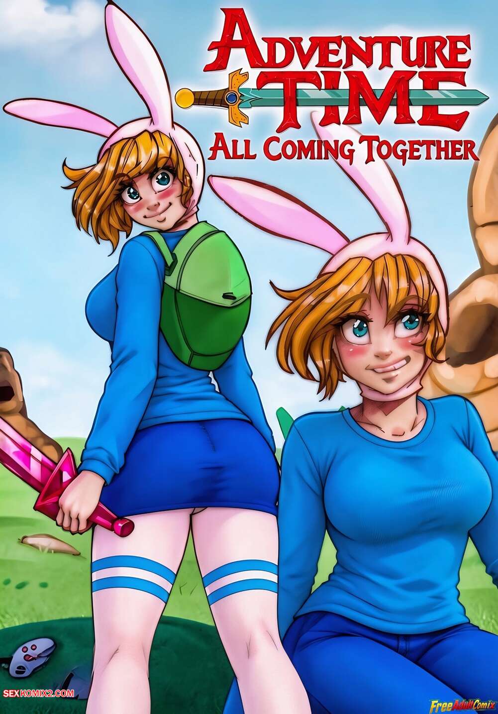 Porn comic Adventure Time. All Coming Together. Chesare