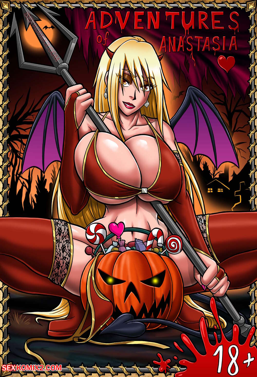 ✅️ Porn comic Adventures of Anastasia. Halloween. by sexkomix2.com Sex  comic mother of one | Porn comics in English for adults only | sexkomix2.com