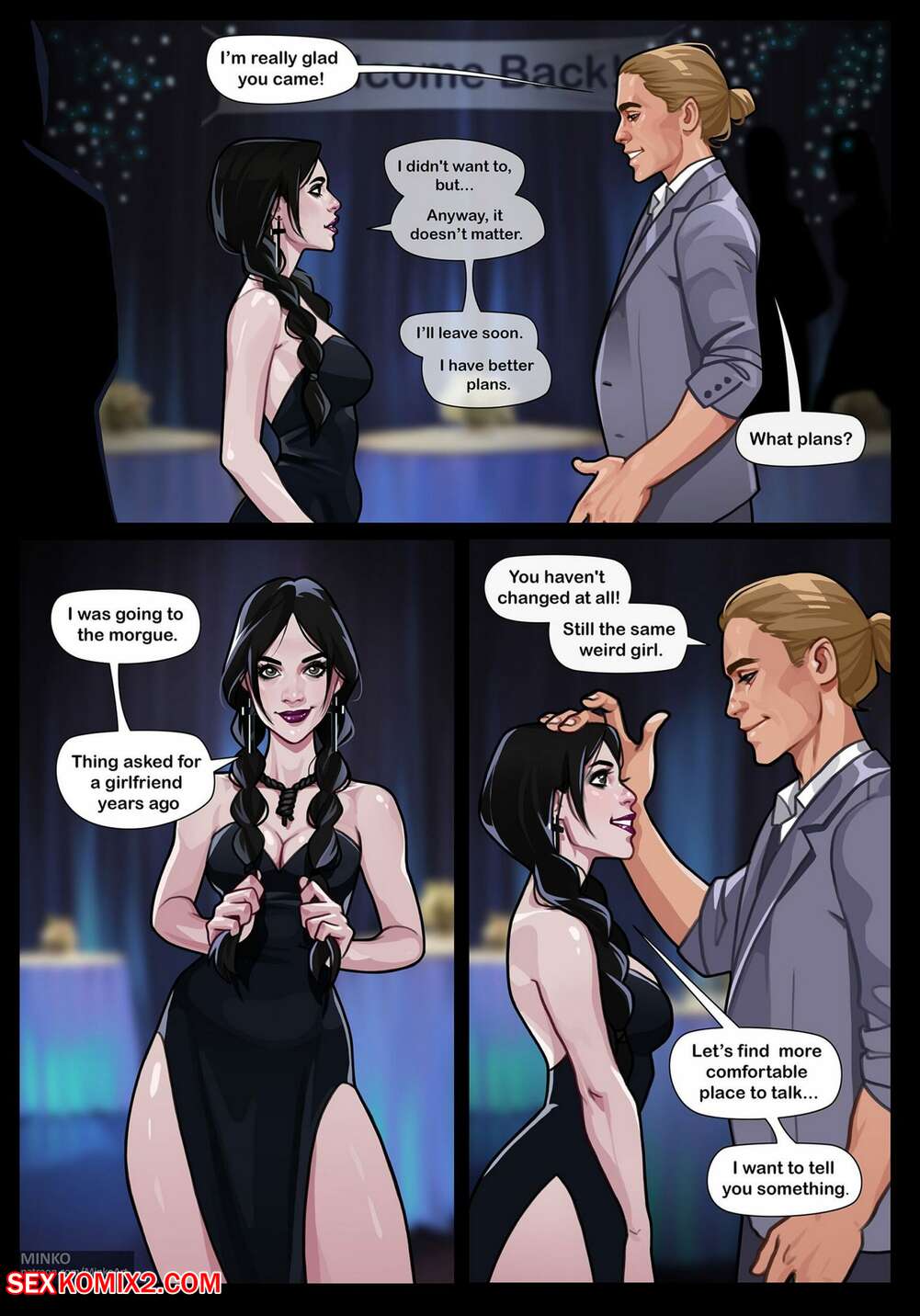 Addams family porn comics
