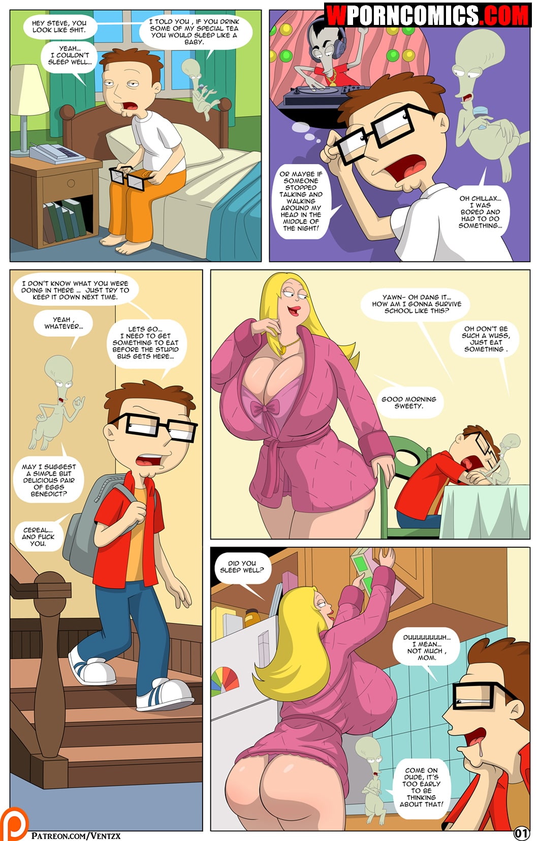 American Dad Sex Comic - âœ…ï¸ Porn comic American Dad The Tales of an American Son Part 2 â€“ sex comic  incest | Porn comics in English for adults only | sexkomix2.com