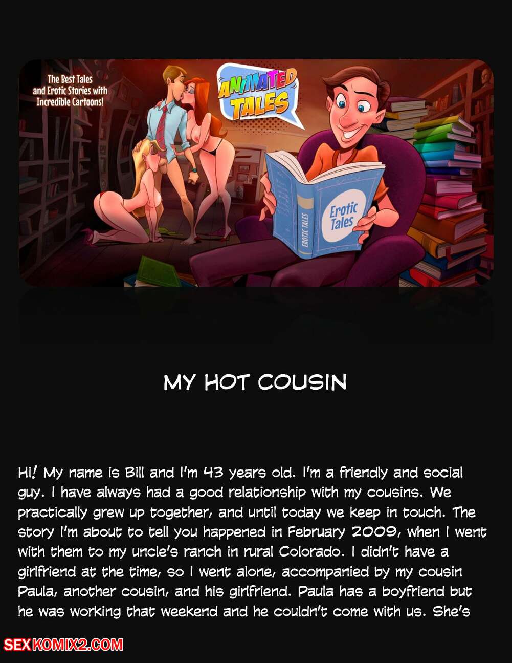 Porn comic Animated Tales. WC TF. MY HOT COUSIN