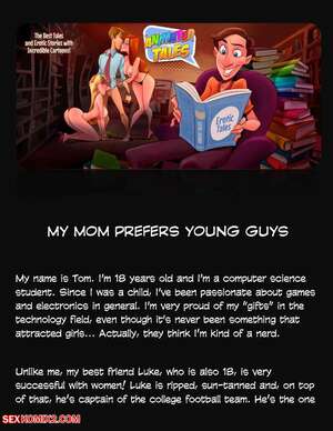 Porn comic Animated Tales. WC TF. MY MOM PREFERS YOUNG GUYS Porn comic Animated Tales. WC TF. MY MOM PREFERS YOUNG GUYS