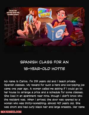 Porn comic Animated Tales. WC TF. SPANISH CLASS FOR AN 18YEAROLD HOTTIE Porn comic Animated Tales. WC TF. SPANISH CLASS FOR AN 18YEAROLD HOTTIE