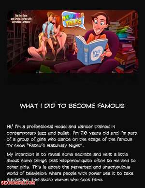 Porn comic Animated Tales. WC TF. WHAT I DID TO BECOME FAMOUS Porn comic Animated Tales. WC TF. WHAT I DID TO BECOME FAMOUS