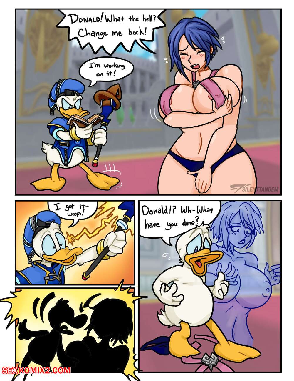 Donald duck comic porn