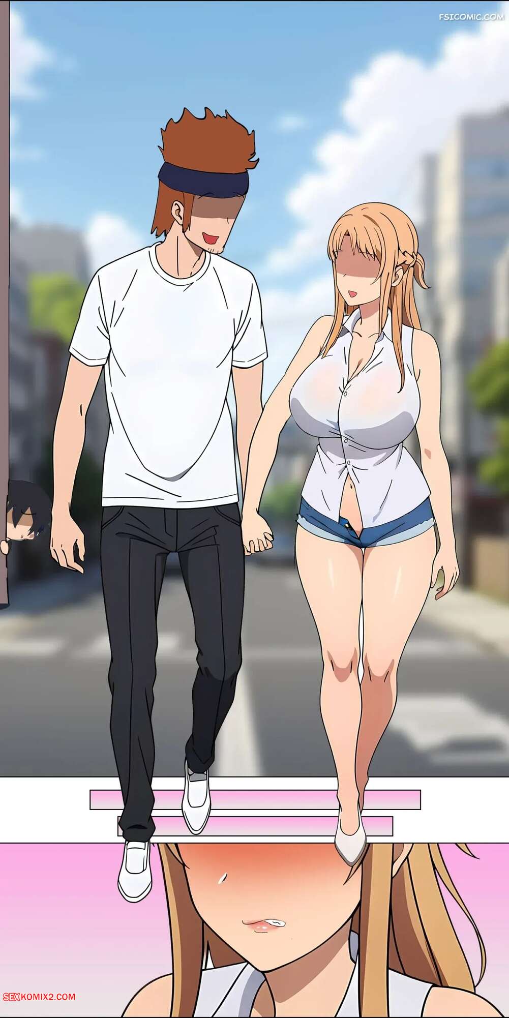 Porn comic Asuna Family. Chapter 1. Zhi Yitiaomiao