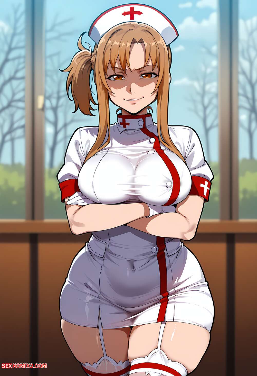 Porn comic Asuna Yuuki 2. Floxin