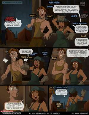 Porn comic Audreys Fix. Atlantis. The Lost Empire. HermitMoth
