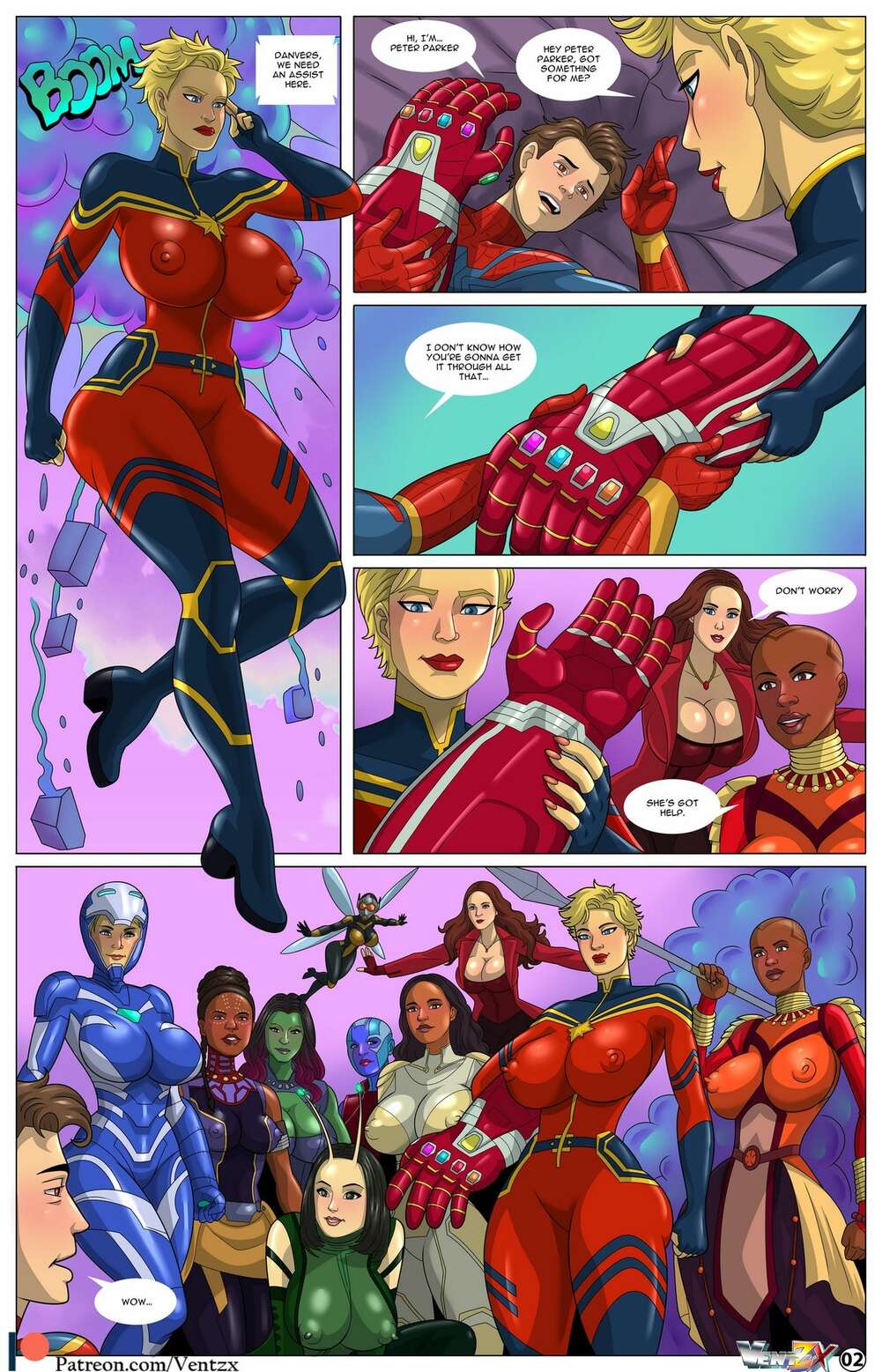 Superheroporn comics