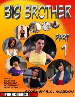 Porn comic Big Brother. Part 1. Porn comic Big Brother. Part 1.