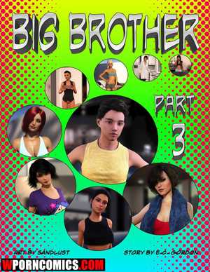 Porn comic Big Brother. Part 3. Porn comic Big Brother. Part 3.