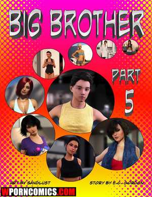 Porn comic Big Brother. Part 5. Porn comic Big Brother. Part 5.
