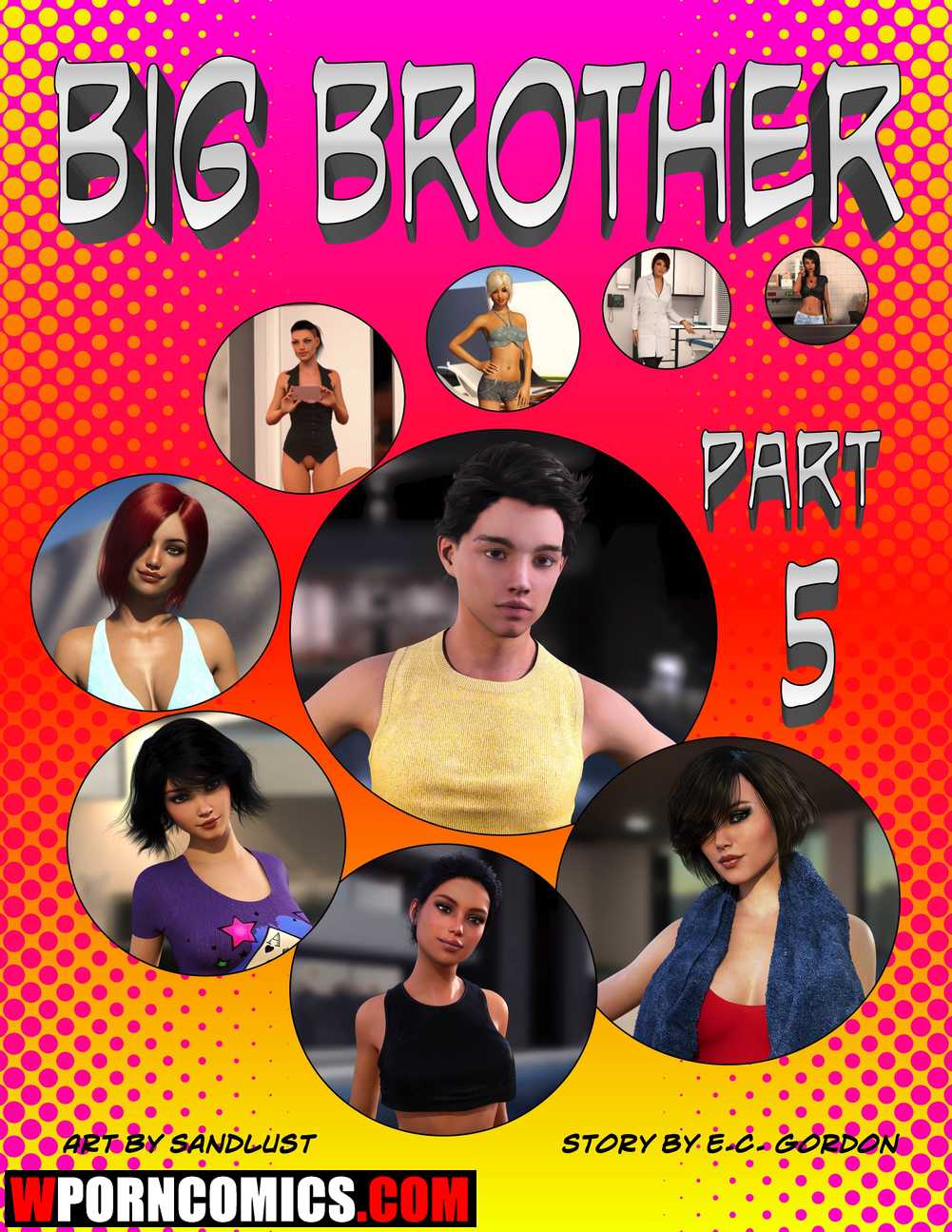 Porn comic Big Brother. Part 5.