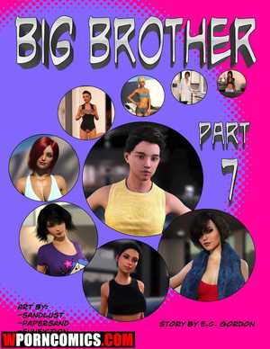 Porn comic Big Brother. Part 7. Porn comic Big Brother. Part 7.