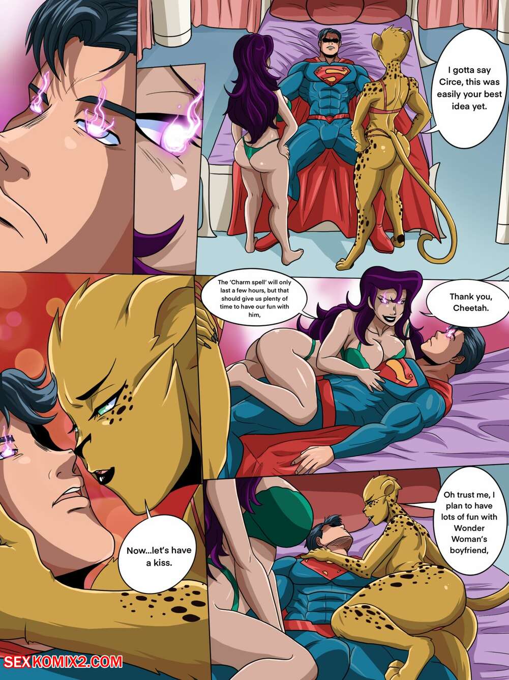 Wonder Woman Cheetah Porn Comic | Sex Pictures Pass