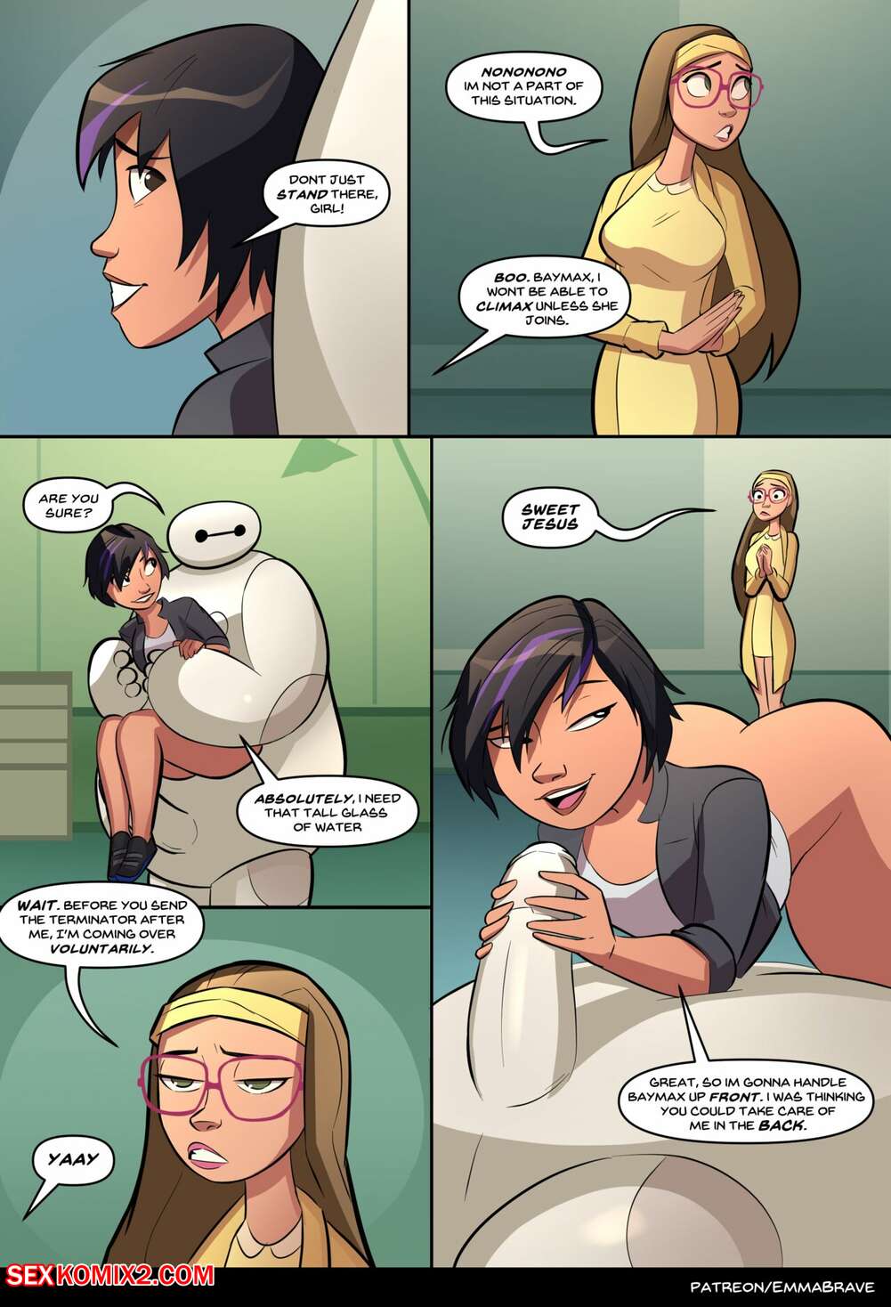 Big hero 6 cartoon porn