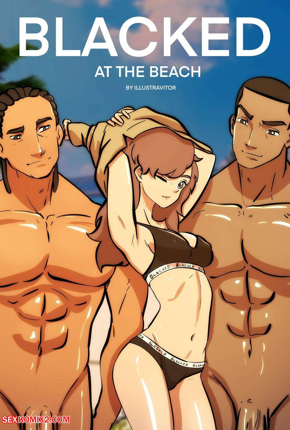 Bleckd Sex - âœ…ï¸ Porn comic Blacked at the Beach. Illustravitor Sex comic hot busty  brunette | Porn comics in English for adults only | sexkomix2.com