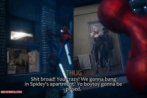 Porn comic Blacked Cats Milk. Spider Man. Currysfm