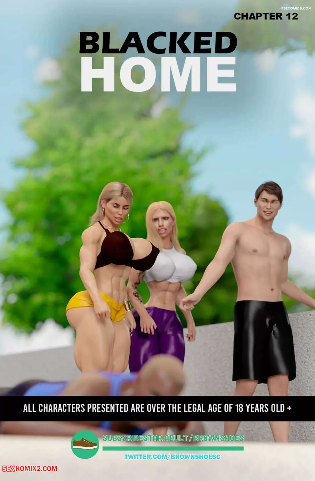 Porn comic Blacked Home. Chapter 12. Brown Shoes