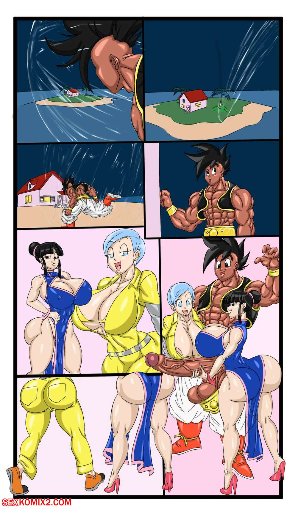 Chi chi und bulma hentai