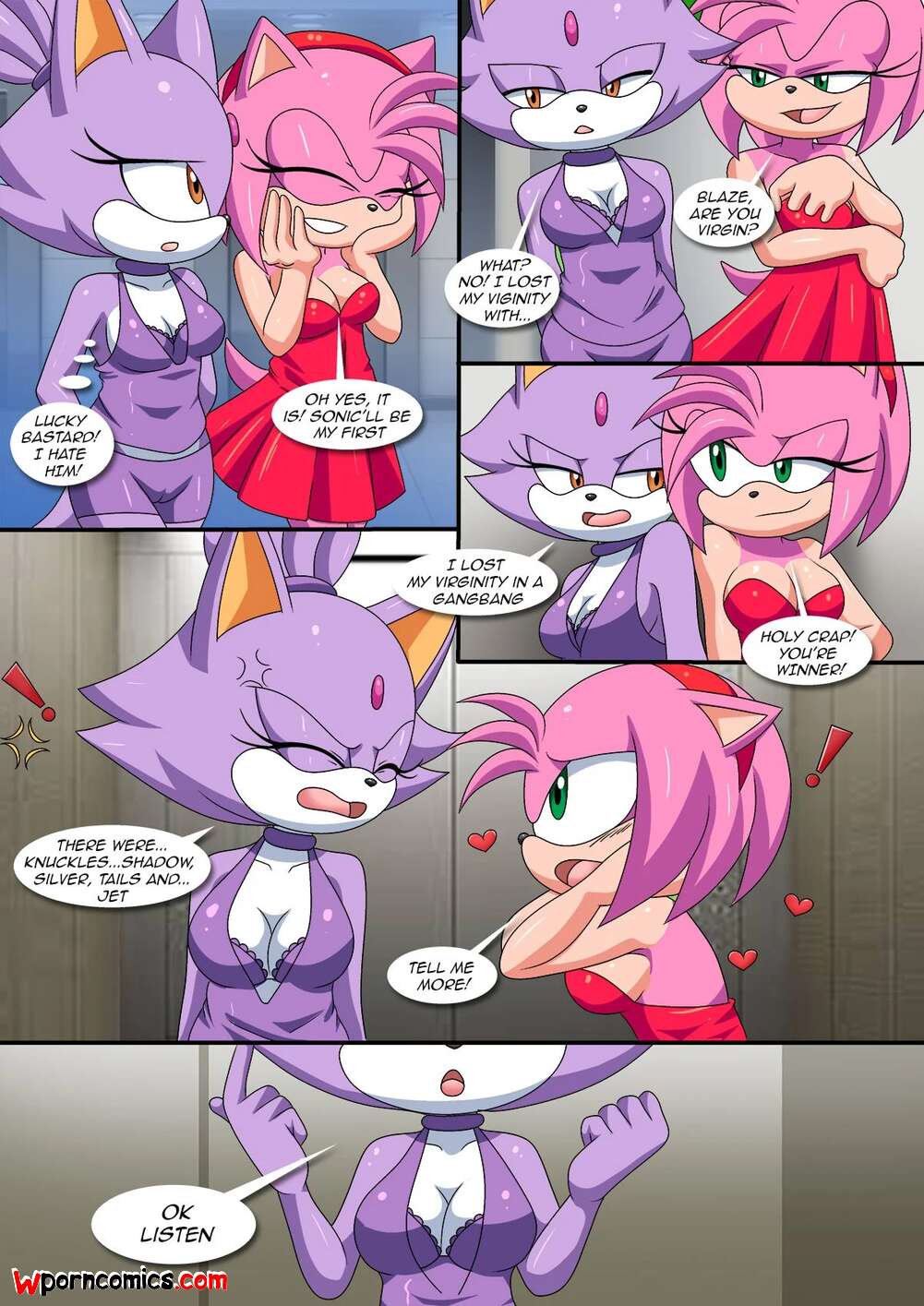 Sonic x shadow comic porn