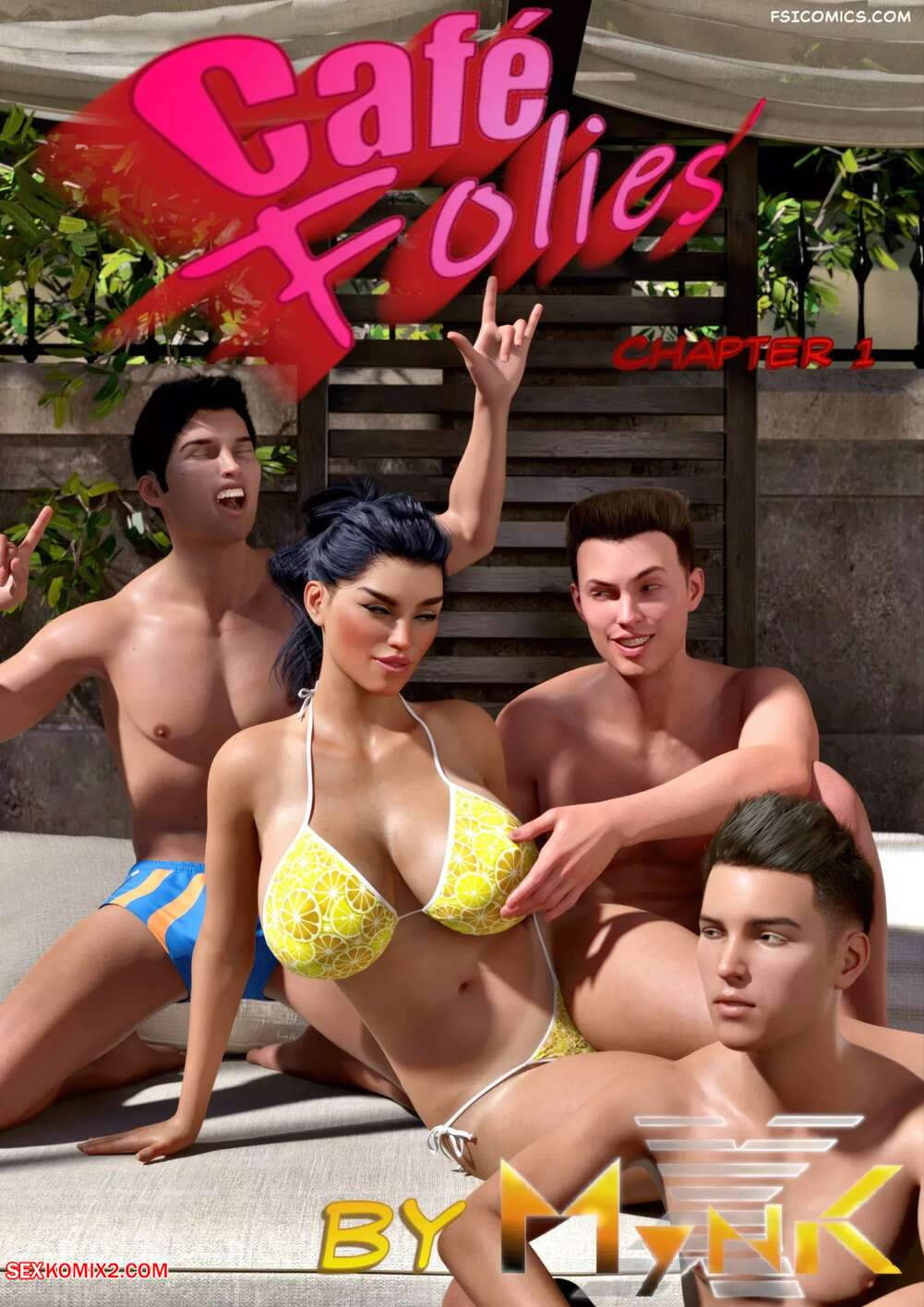 Porn comic Cafe Folie. Chapter 1. Mynkx