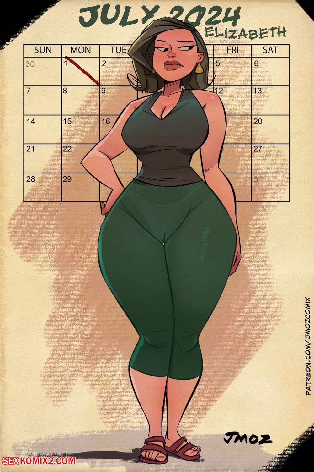 ✅️ Porn comic Calendar Girls Elizabeth July. jMoz Comix. Sex comic milf  Elizabeth was ✅️ | | Porn comics hentai adult only | wporncomics.com