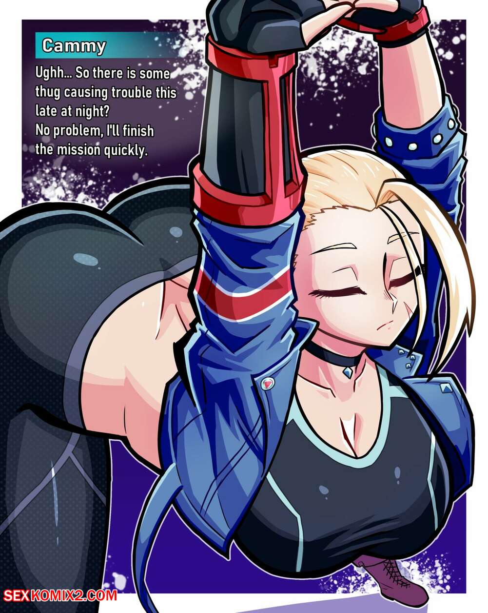 Cammy street fighter porn comic
