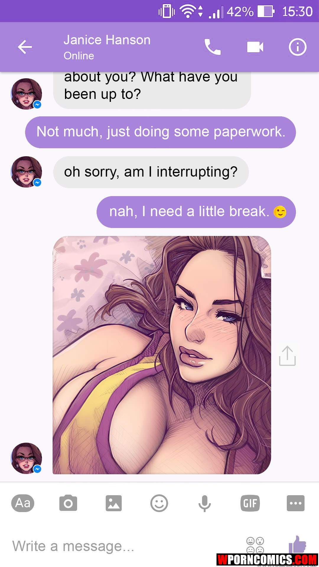 Phone sex conversations