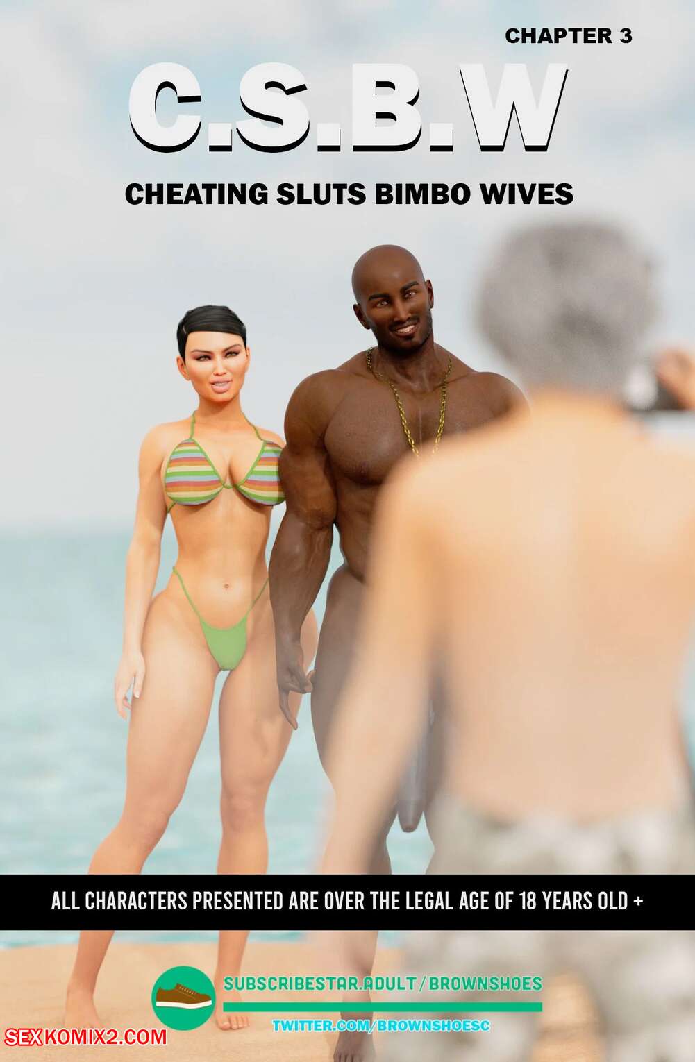 ✅️ Porn comic Cheating Sluts Bimbo Wifes. Chapter 3 photo