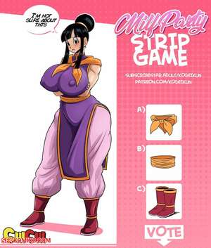 Porn comic Chi Chis strip game. Dragon Ball. Kogeikun Porn comic Chi Chis strip game. Dragon Ball. Kogeikun