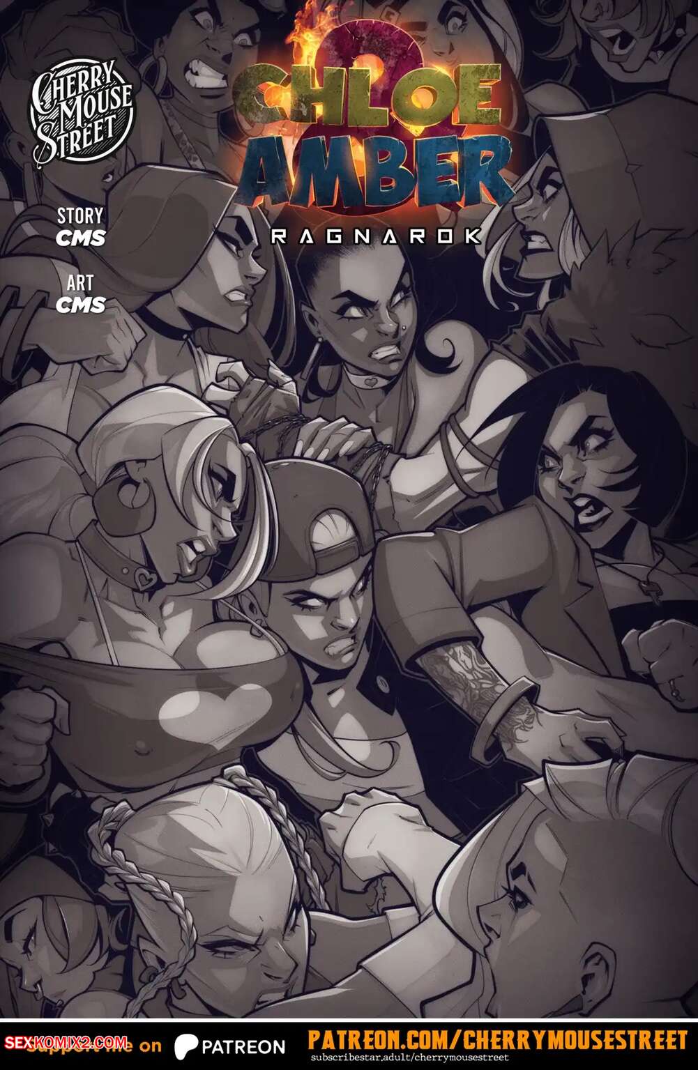 Porn comic Chloe and Amber Ragnarok. Cherry Mouse Street