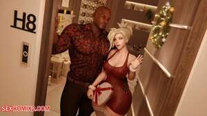 Porn comic Christmas Eve. Overwatch. Eskandart Porn comic Christmas Eve. Overwatch. Eskandart