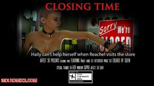 Porn comic Closing Time. 3DZen.
