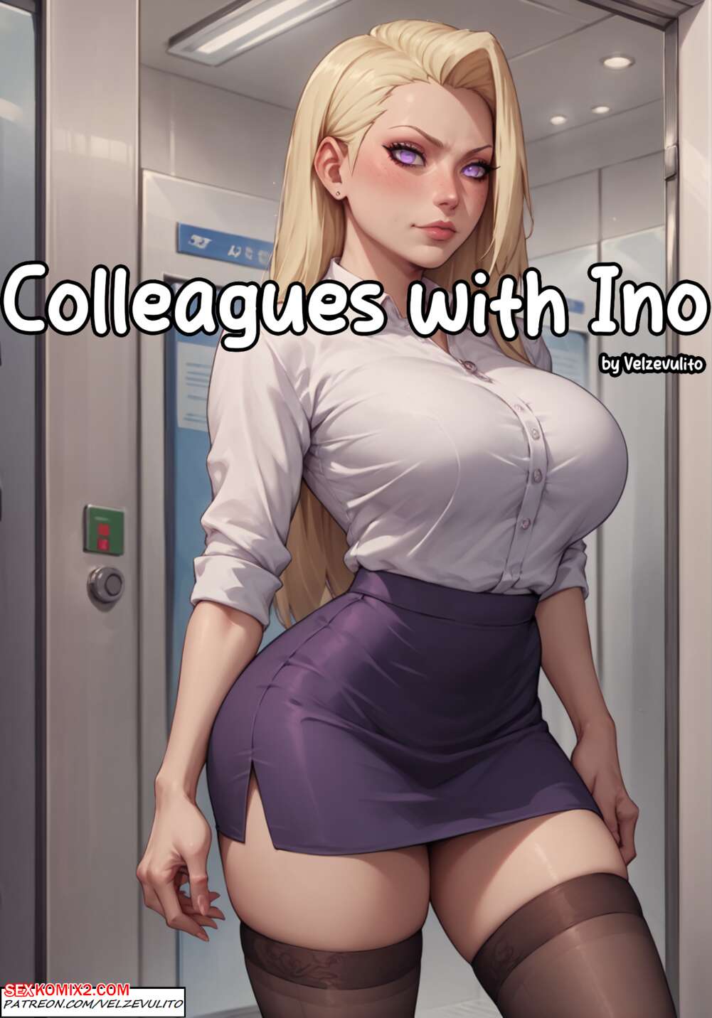 Porn comic Colleagues with Ino. Velzevulito