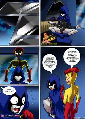 Flash Superhero Porn - âœ…ï¸ Porn comic ComicsToons. Raven X Kid Flash Sex comic Flash with Raven |  Porn comics in English for adults only | sexkomix2.com